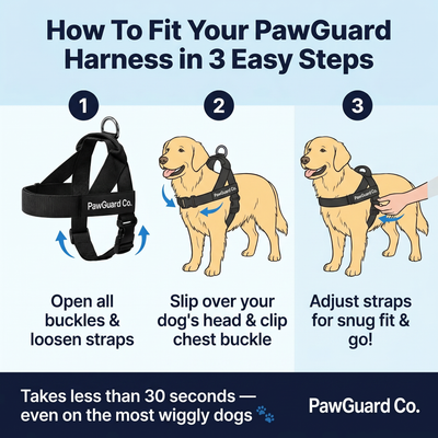 PawGuard Co. Anti-Pull Harness